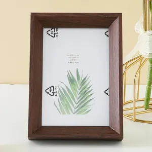 Ekhasa Wooden Photo Frame for Table Decoration | Aesthetic Stand Photo Frames for Table Top Decor | Perfect Wall Mounted Photo Frame for Birthday Gift (Photo size - 10.4 * 14.2 CM) (for Table & Wall)