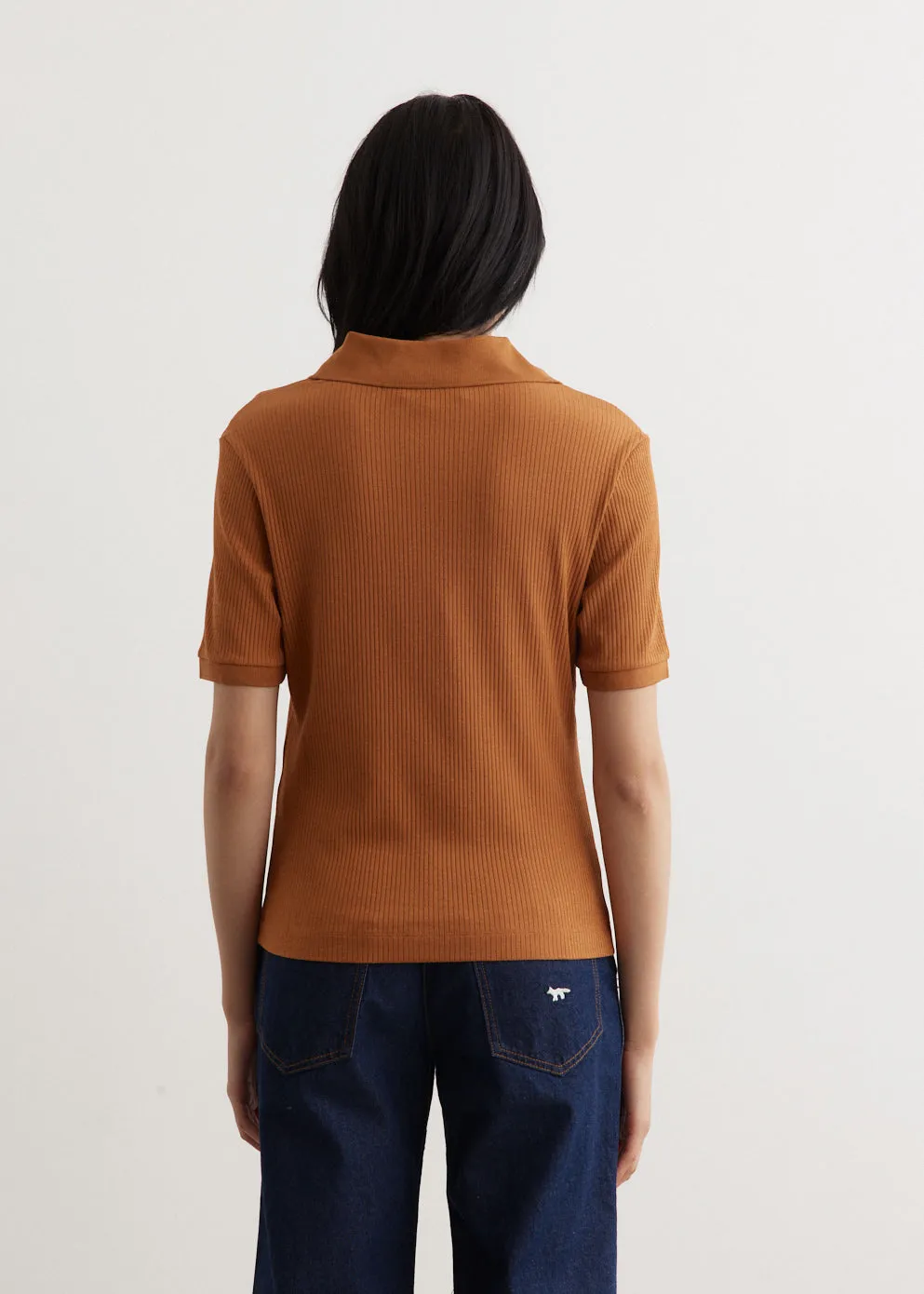 Fine Ribbed Polo