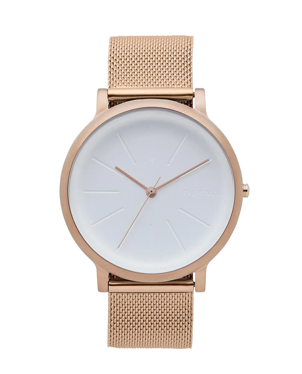 Flow Rose Gold Stainless Steel Strap Watch