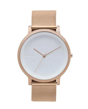 Flow Rose Gold Stainless Steel Strap Watch