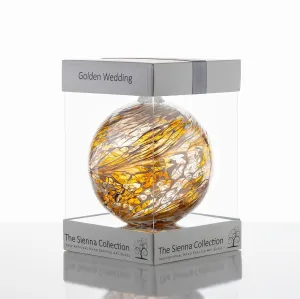 Golden Wedding Anniversary Gift Friendship Ball