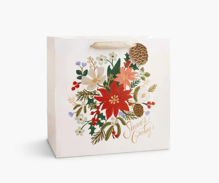 Holiday Bouquet Gift Bag - 3 Sizes