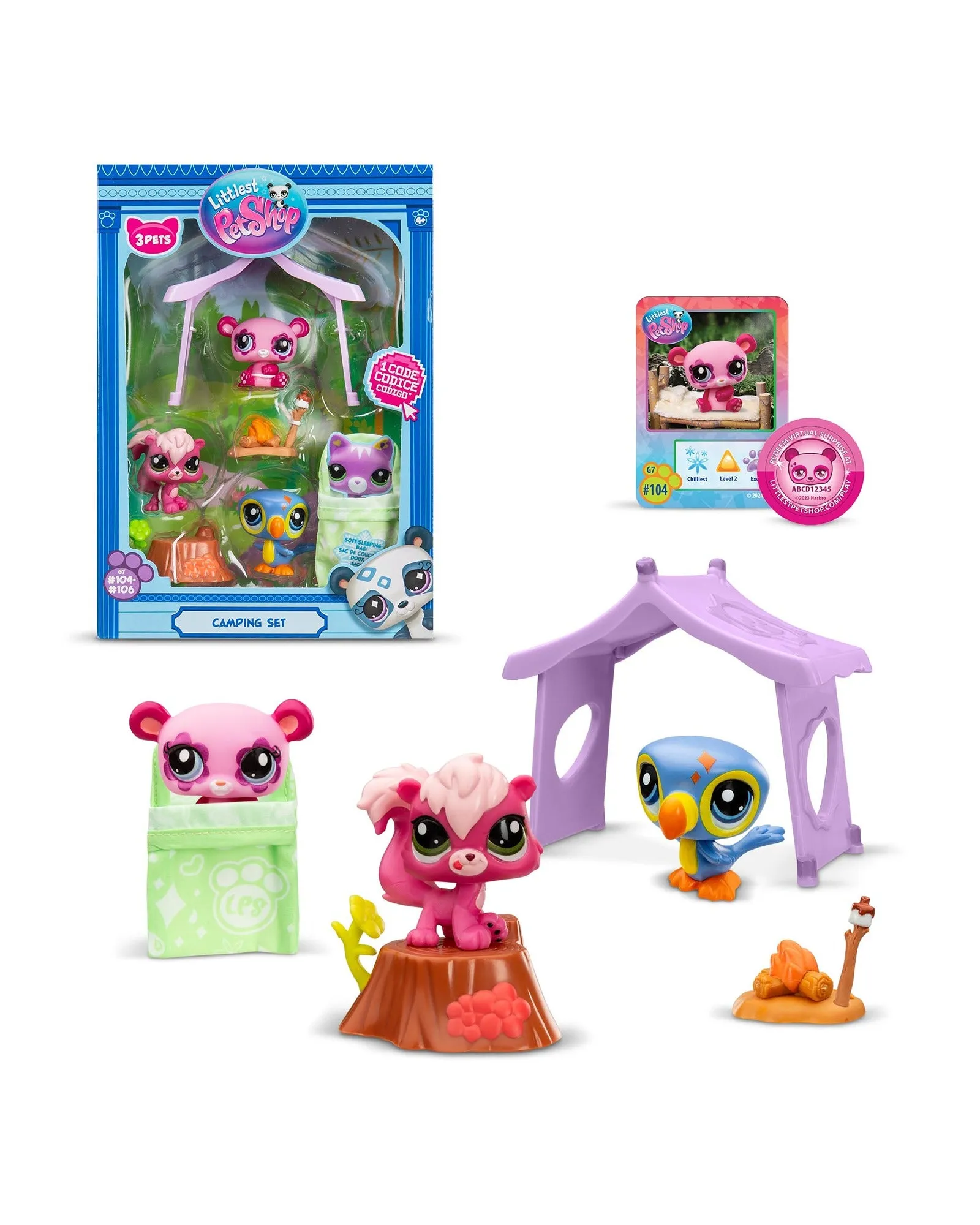 Littlest Pet Shop Camping Play Pack S2