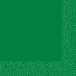 Lunch Napkins 40 Pack 2 PLY Festive Green