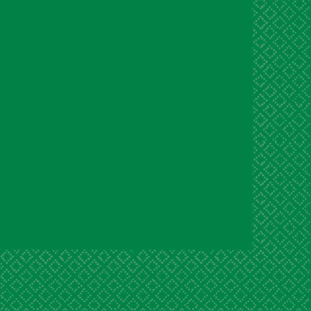 Lunch Napkins 40 Pack 2 PLY Festive Green