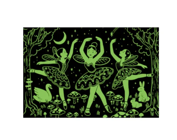 Moonlight Ballet 100 Piece Glow in the Dark Puzzle