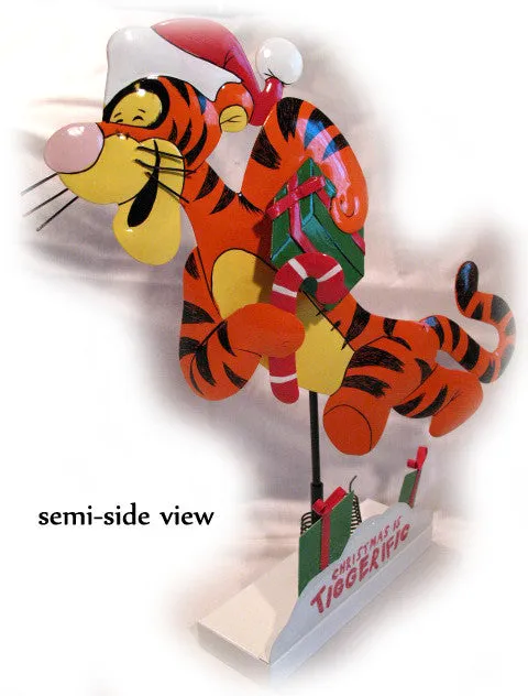 NEW CHRISTMAS Holiday DISNEY TIGGER TIN METAL Animal Cartoon Characters Collectible Collectibles Home Decorations