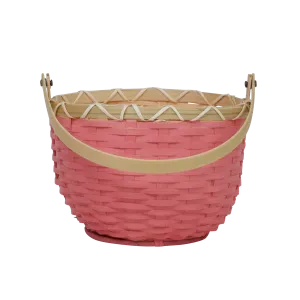 Olli Ella Blossom Basket Small - Raspberry