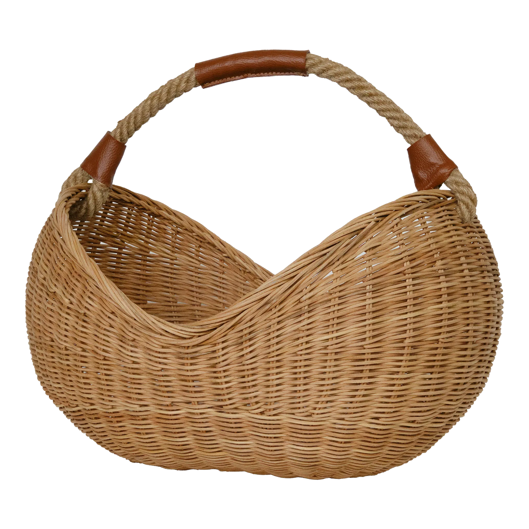 Olli Ella - Rattan Half Moon Basket