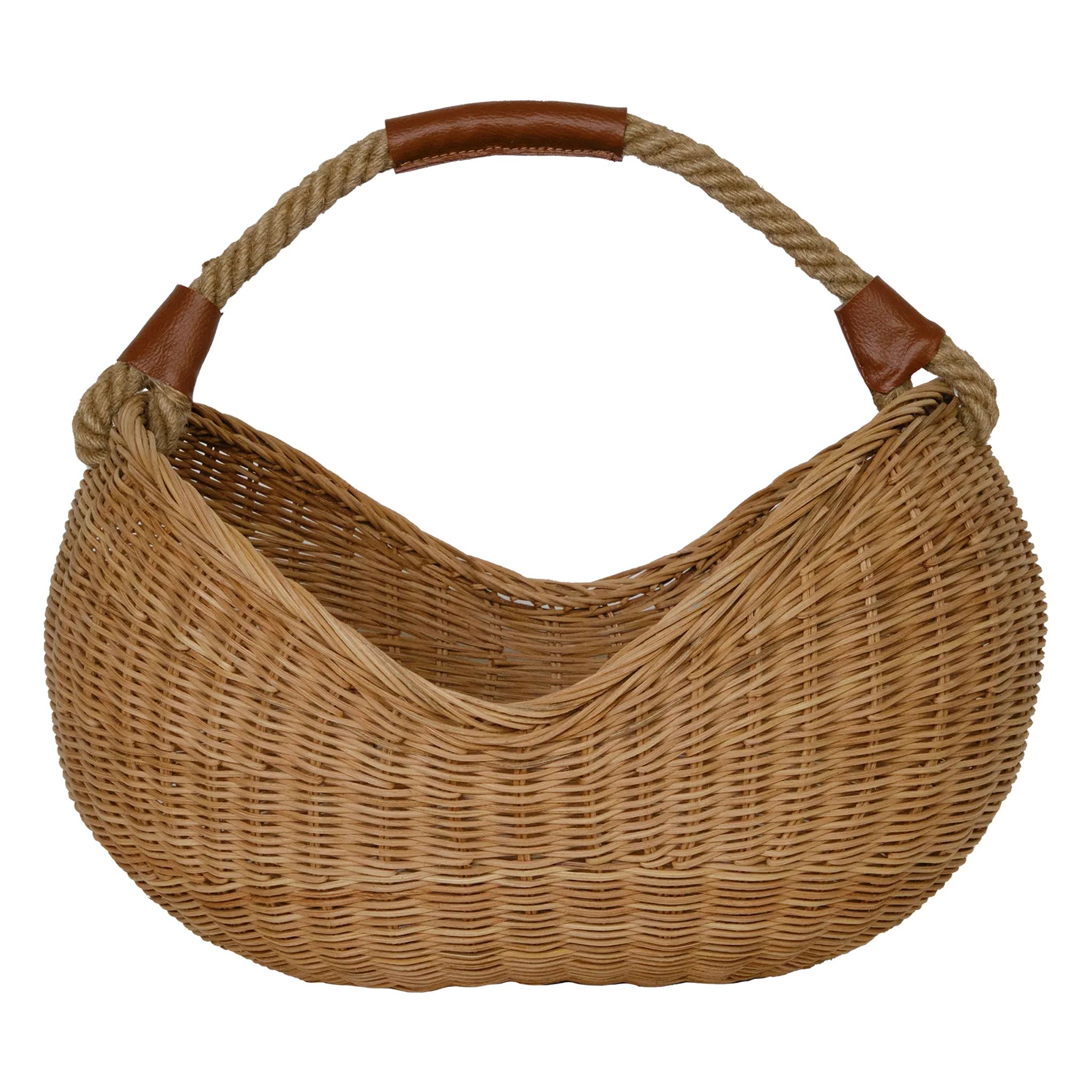 Olli Ella - Rattan Half Moon Basket