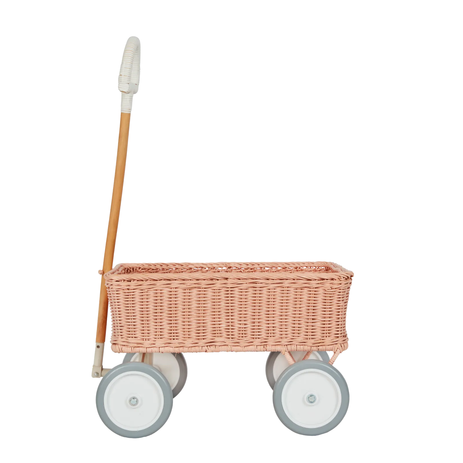 Olli Ella Rattan Wonder Wagon - Rose
