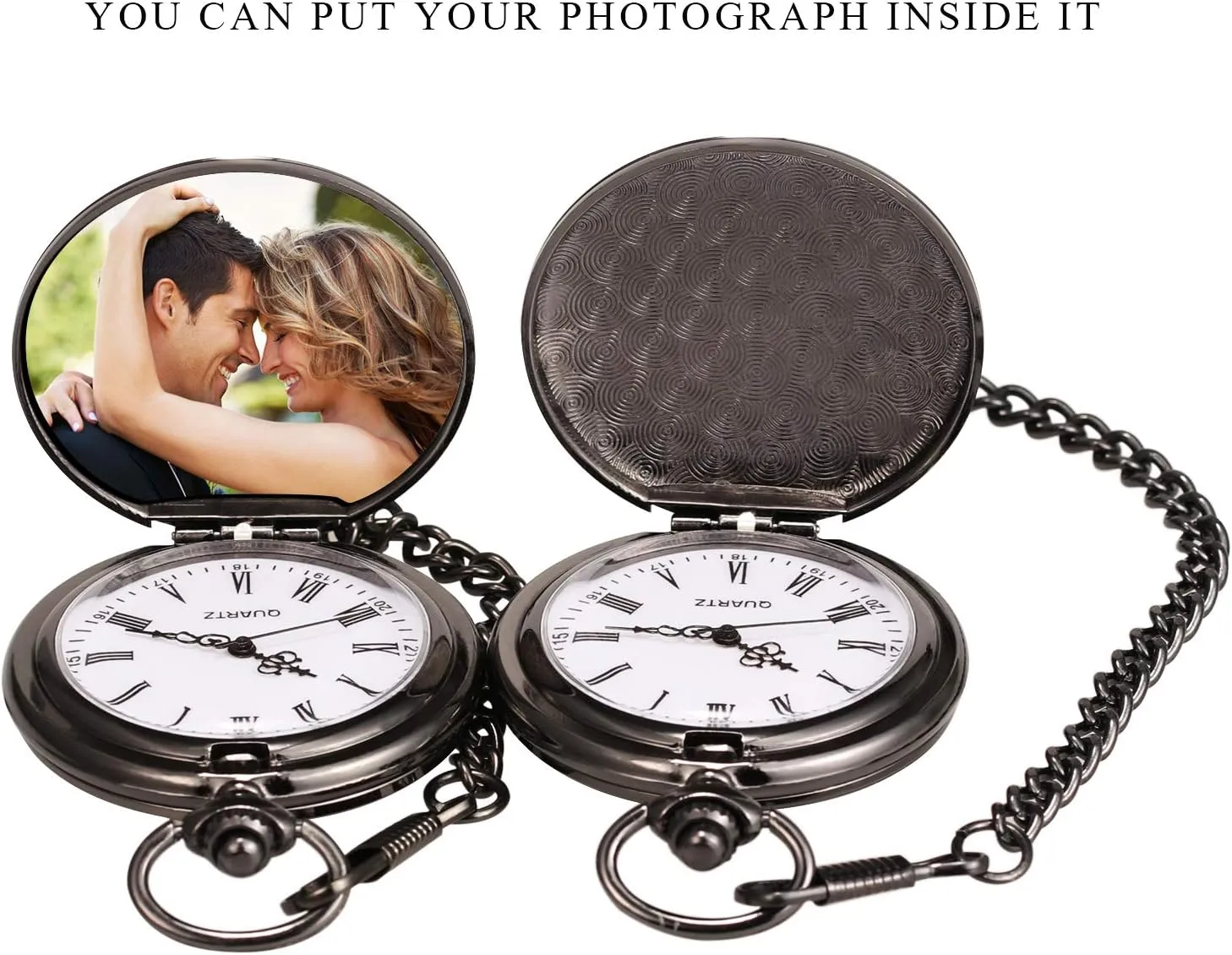 Personalized Pocket Watch for Groomsmen Best Man Custom Engraved Pocket Watches Proposal Gift for Man Wedding Gifts, Groomsman Gifts for Men