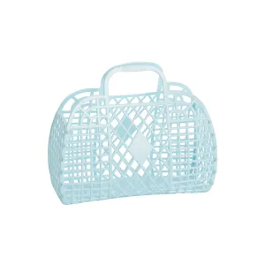 Sun Jellies Retro Basket Small - Blue