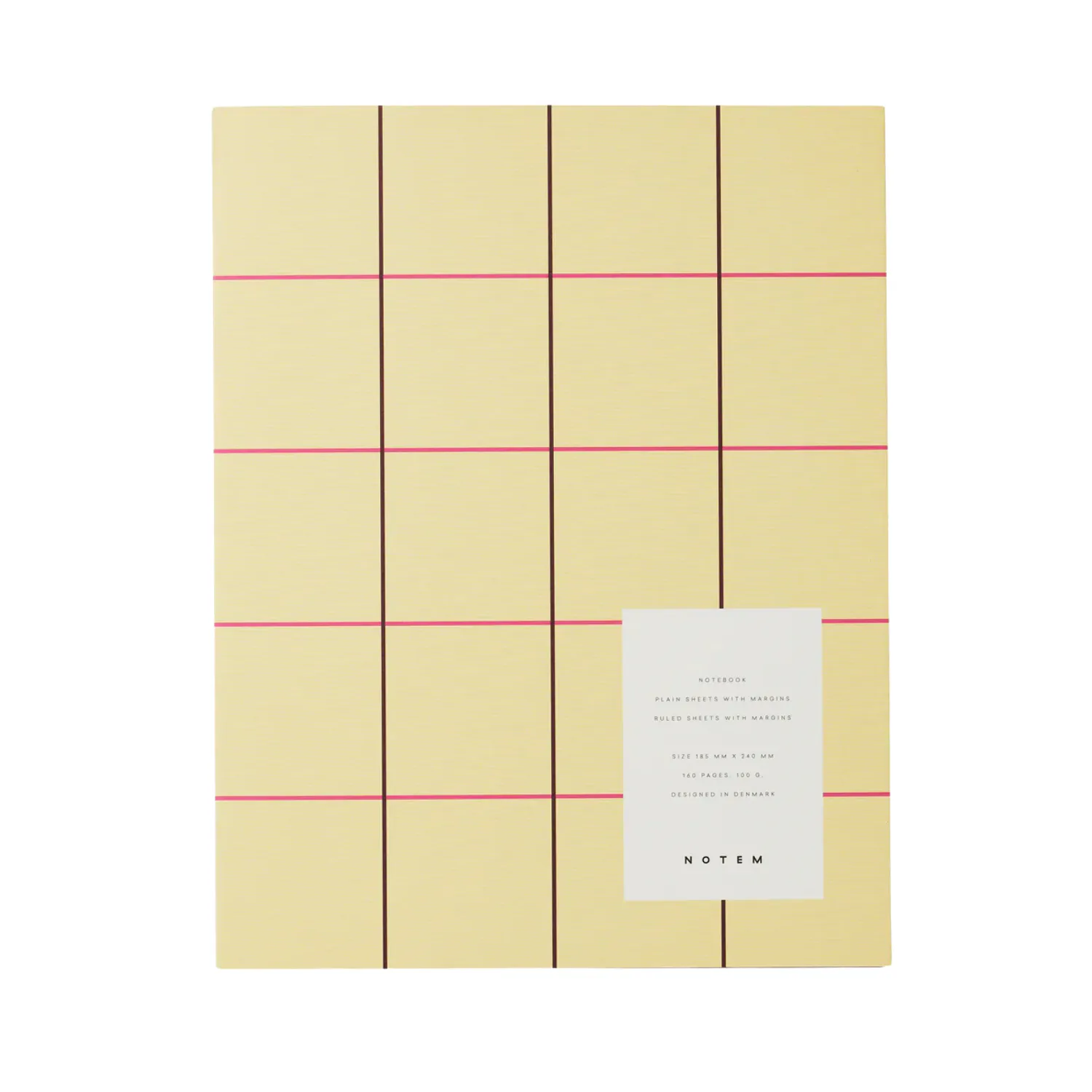 Uma Plain & Ruled Notebook (Large)