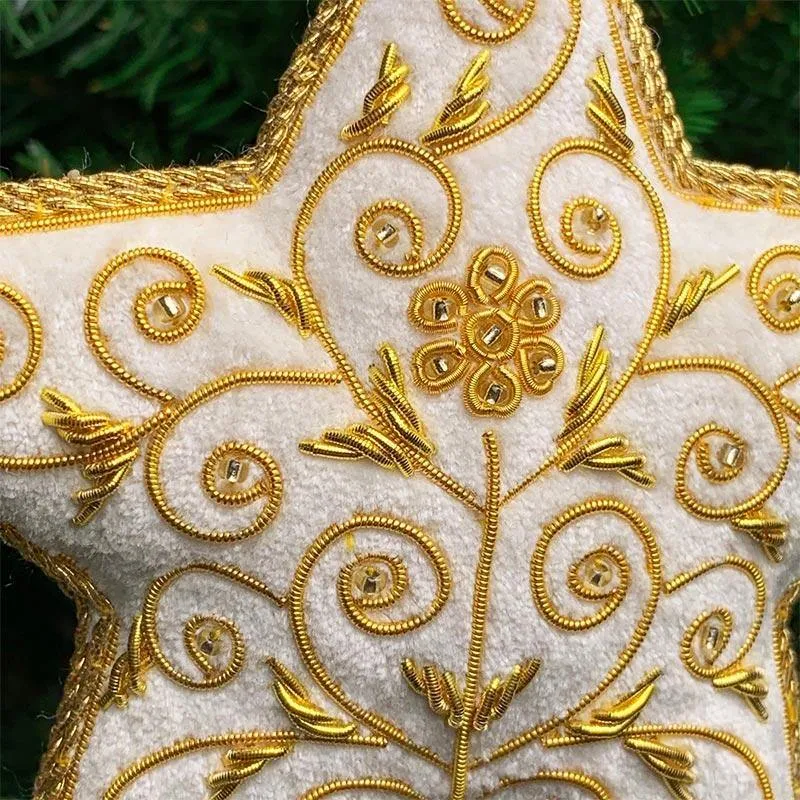 White Star Decoration - Handmade Regency Christmas Decoration